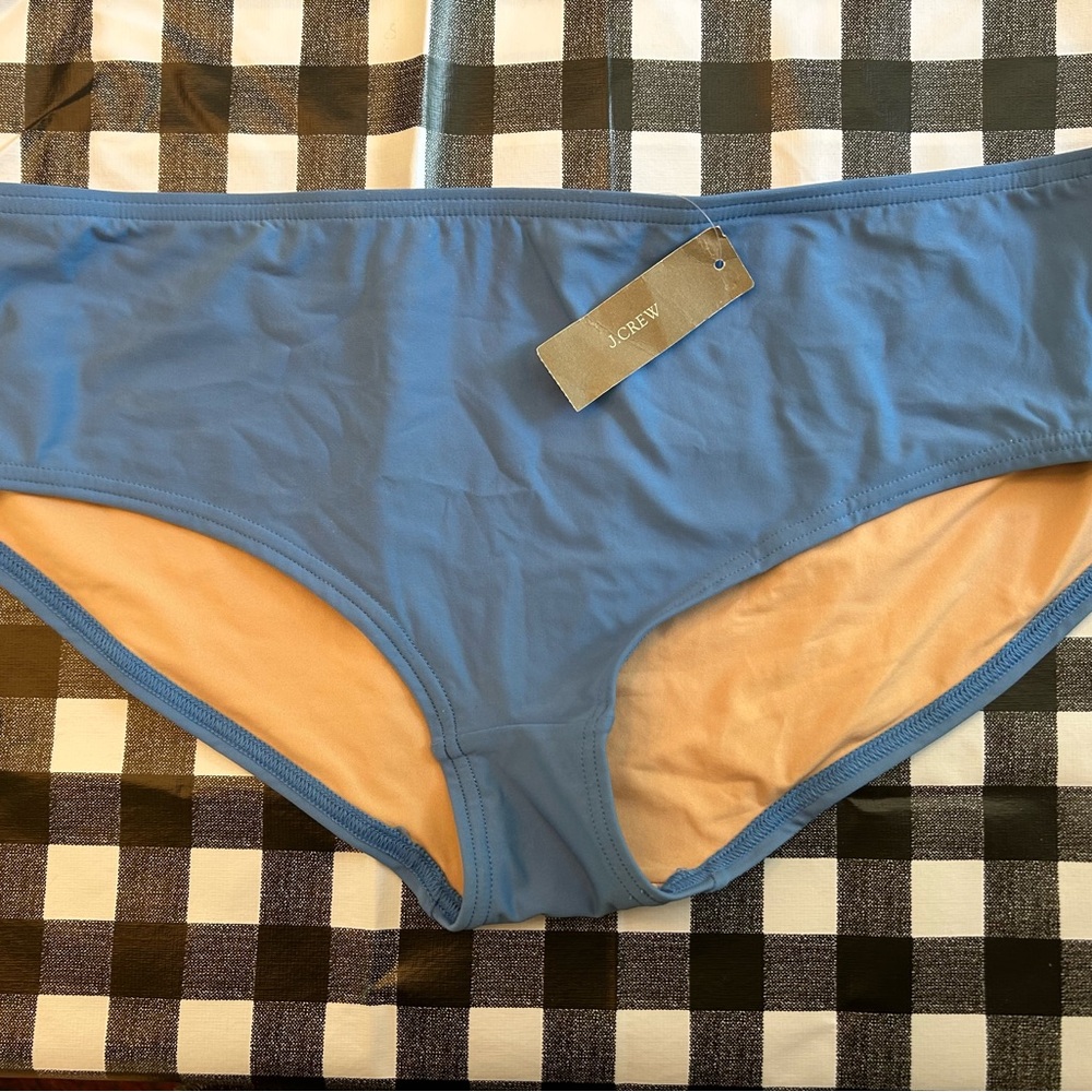 J. Crew Blue bikini bottoms
